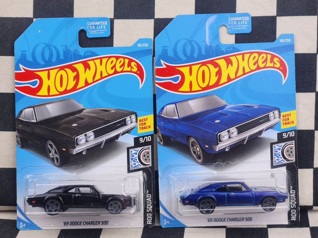 Hot Wheels 2019 Rod Squad 69 Dodge Charger 500 Your Choice of