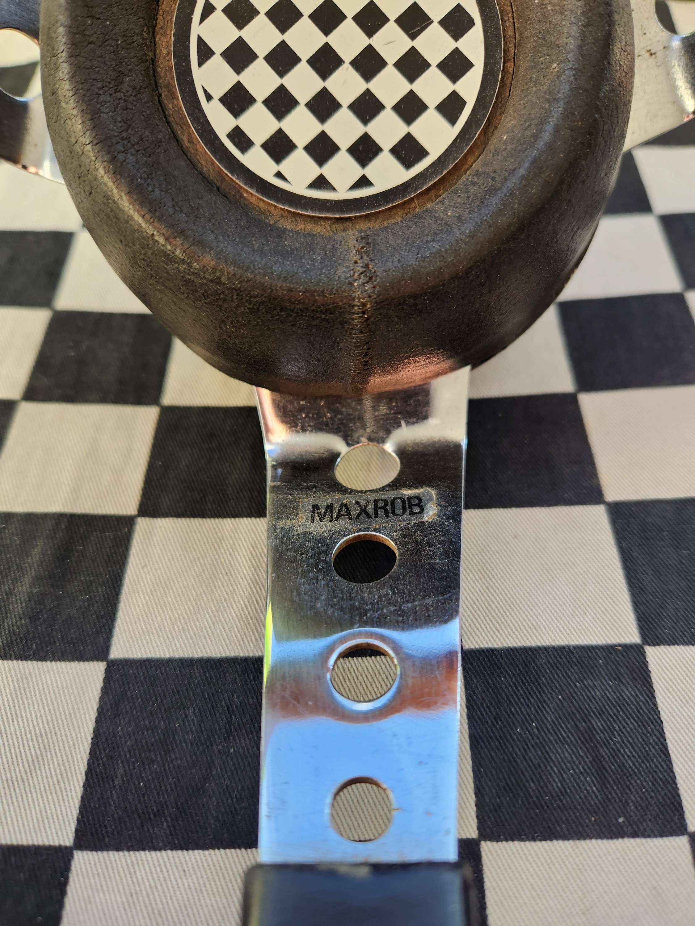 Original Vintage Max Rob Woodrim Sports Steering Wheel VGC