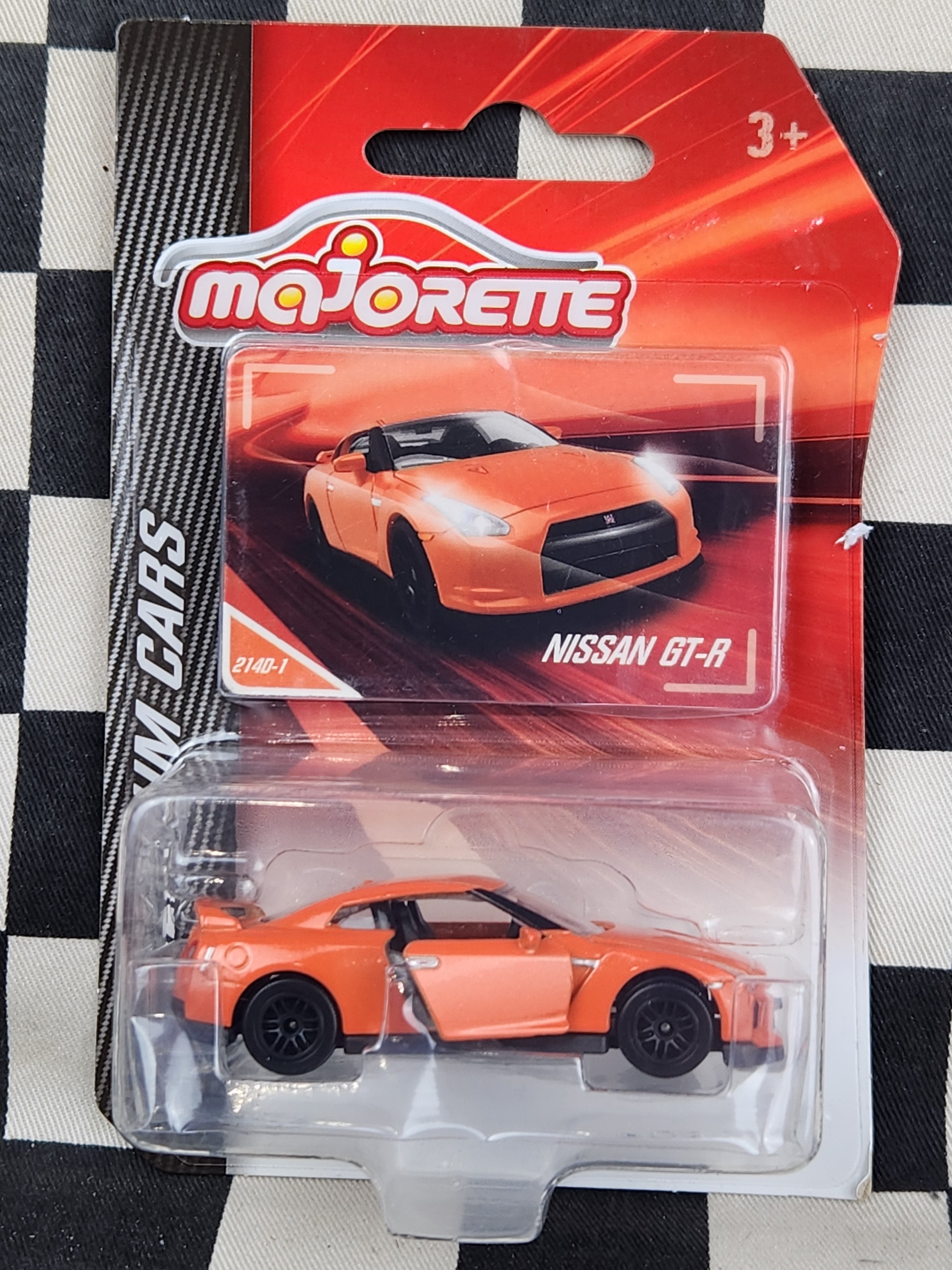 Majorette Premium Cars Nissan Skyline GT-R R35 Orange