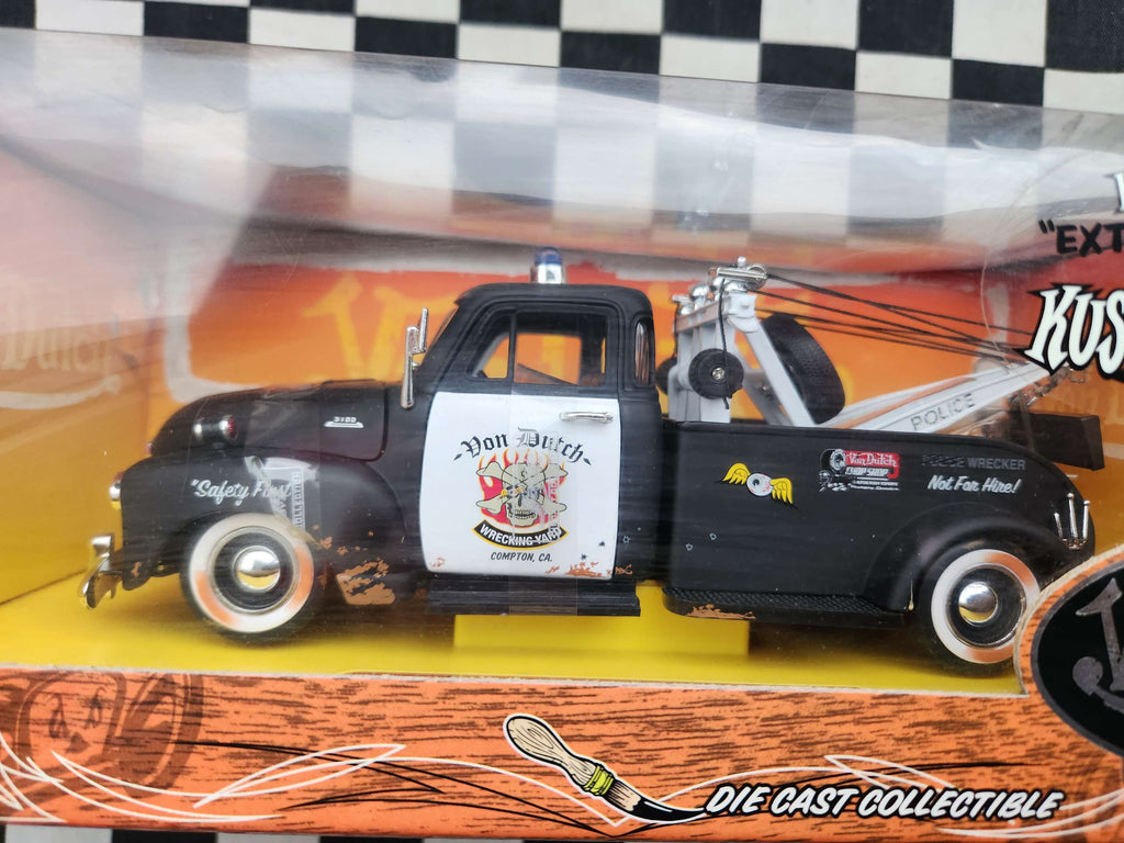 Jada 1/24 Von Dutch Garage 53 Chevy Wrecker Tow Truck