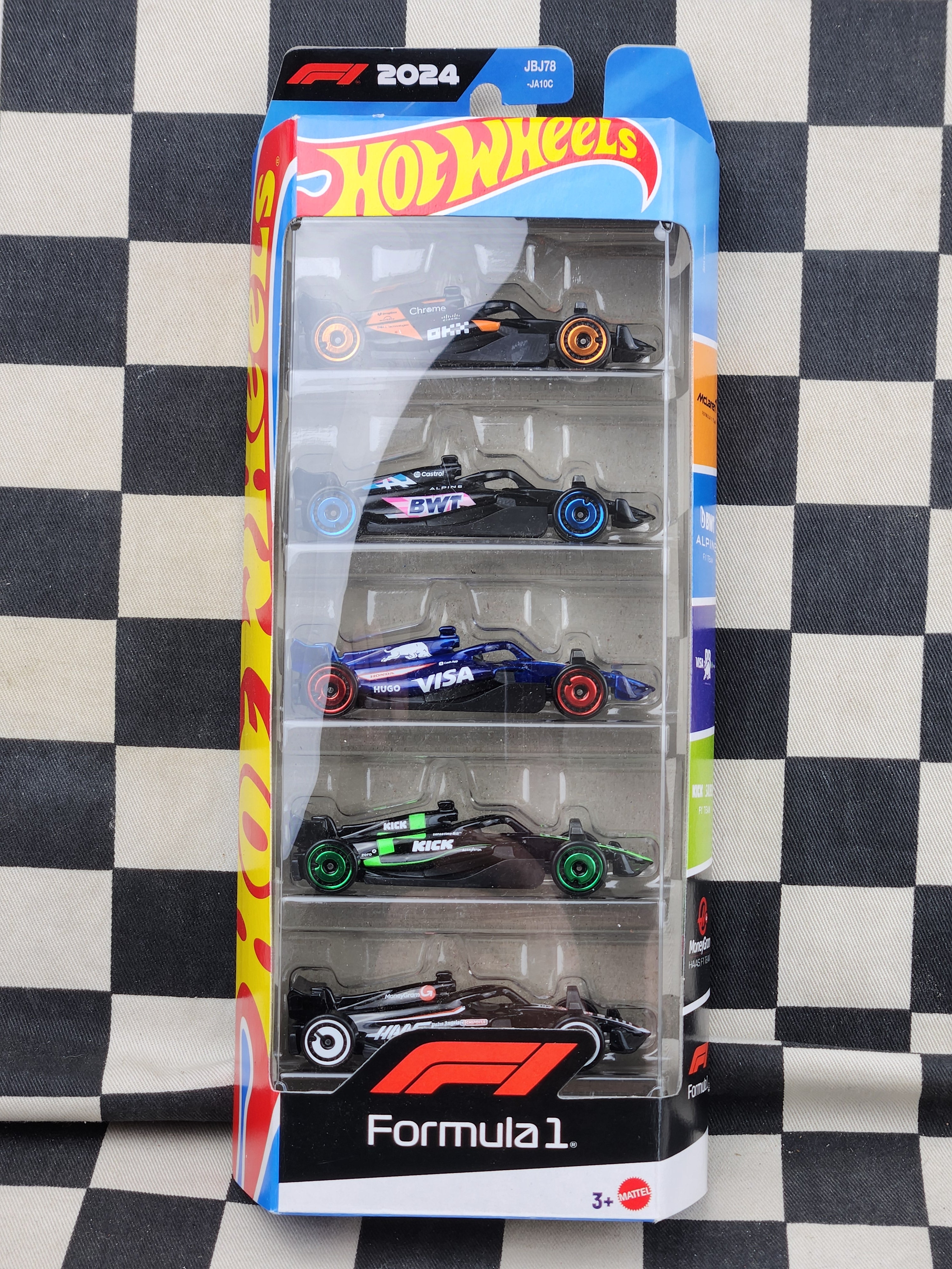 Hot Wheels Formula 1 5 Pack