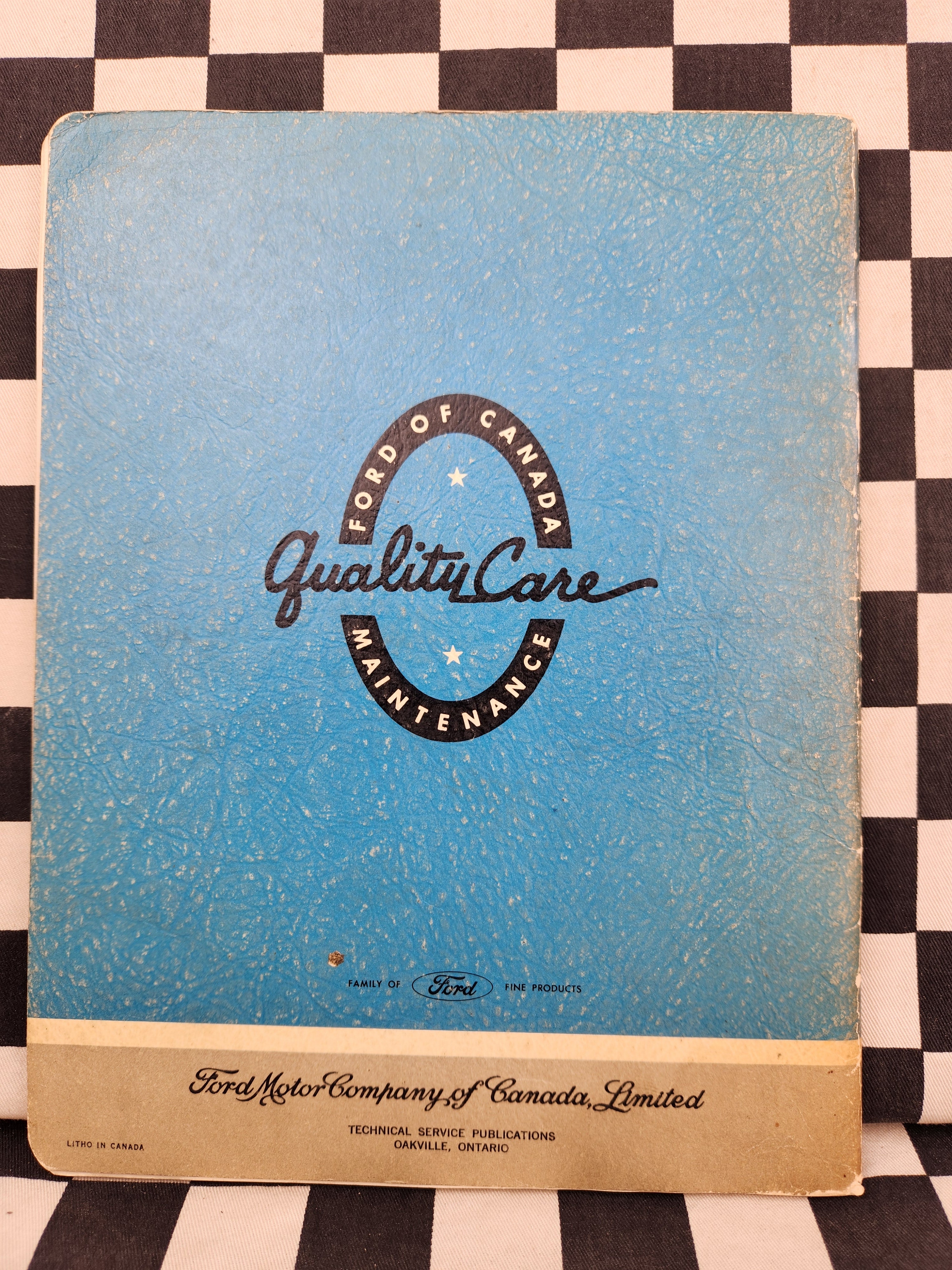 Ford 1963 Compact Fairlane & Mercury Meteor Factory Workshop Manual Supplement
