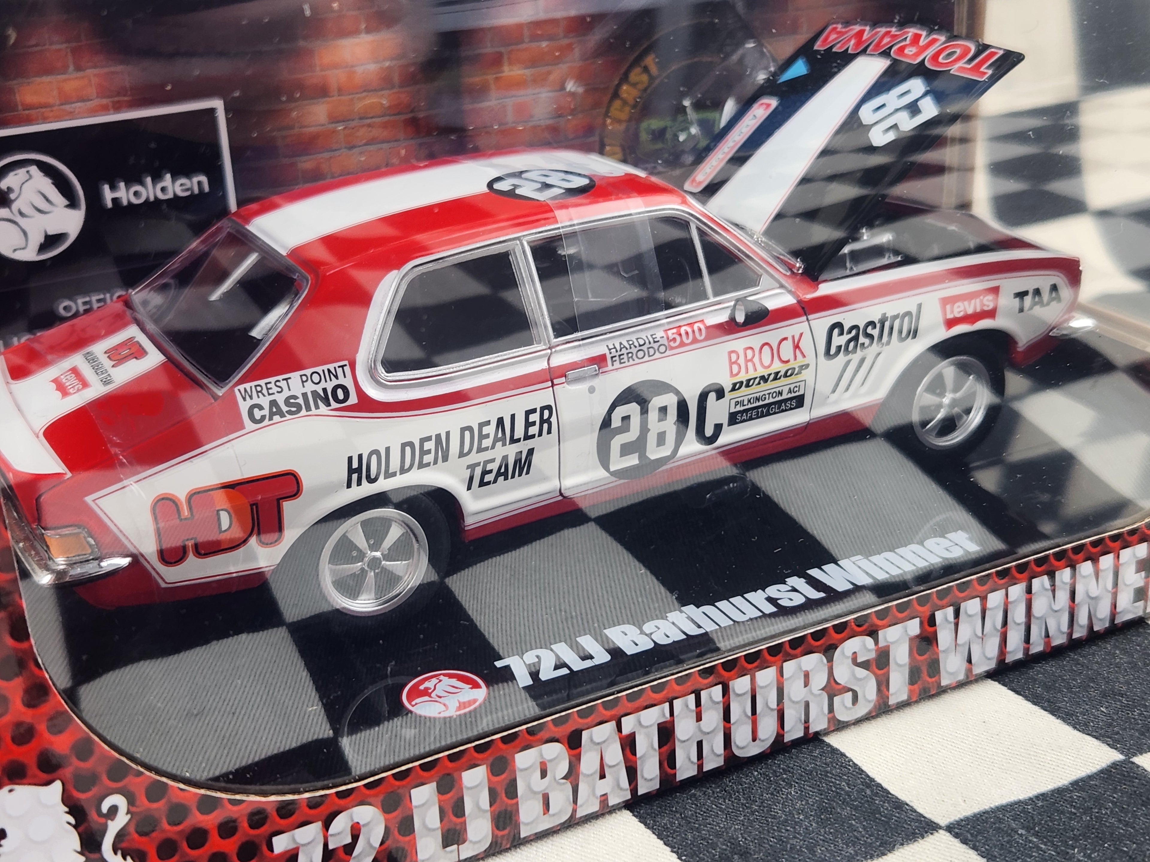 DDA 1:24 1972 Bathurst Winner Brock Holden LJ Torana GTR XU1