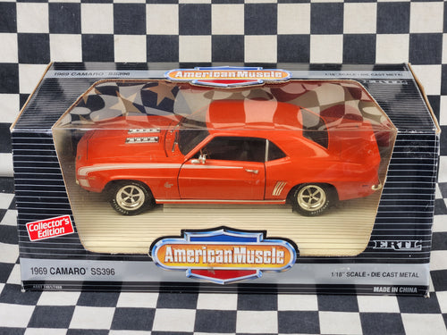 ERTL 1:18 American Muscle 1969 Chevrolet Camaro SS 396