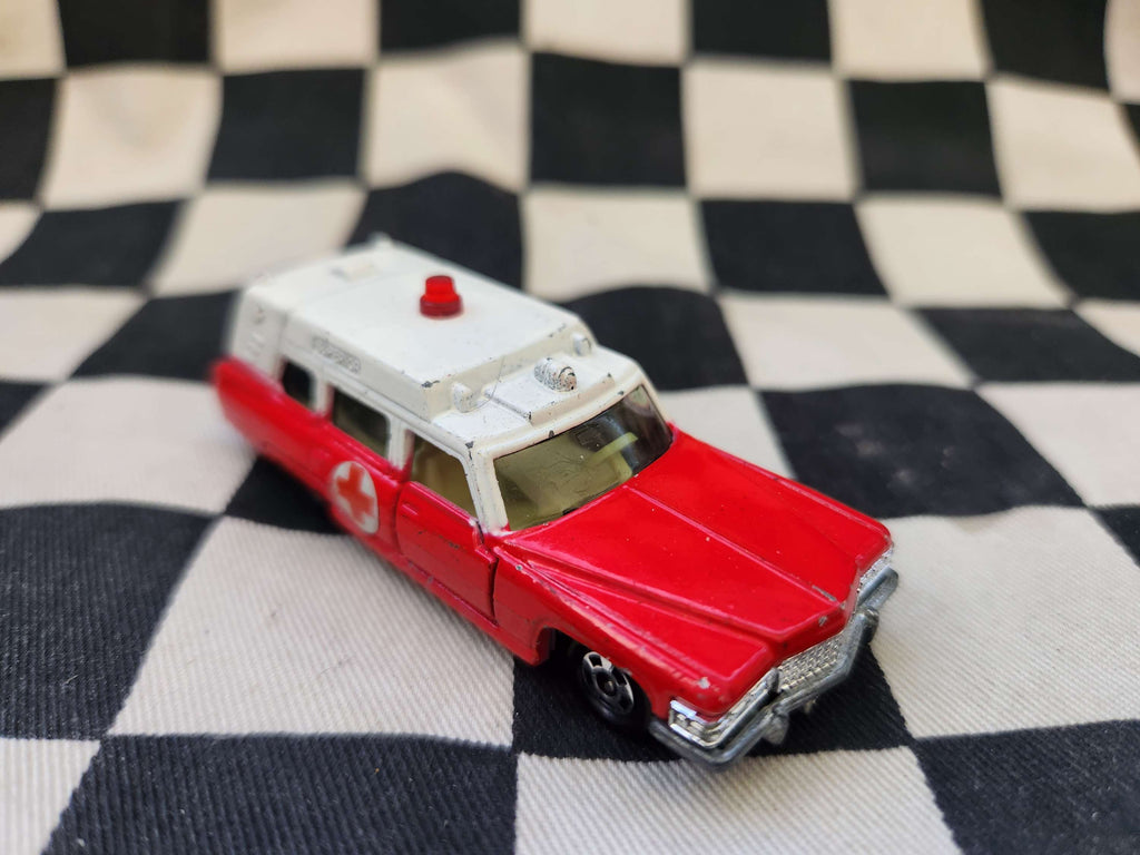Vintage Loose Tomica Cadillac Ambulance