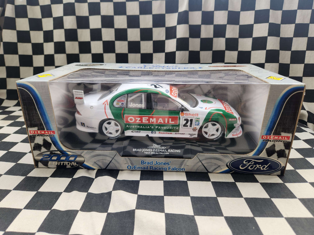 Classic Carlectables 1/18 Brad Jones Ozemail Racing 2000 AU Falcon